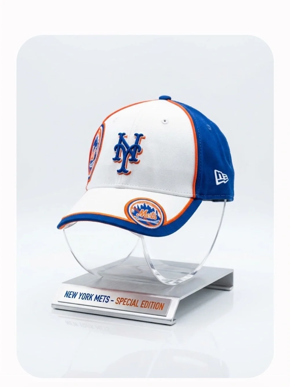 Youth New York Cap w/ Dual Logos & Custom CJ Embroidery .